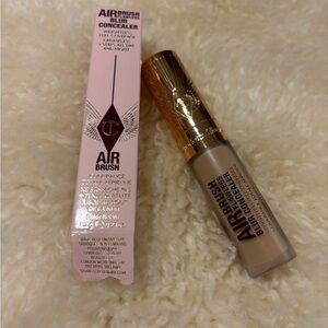 Charlotte Tilbury Airbrush Blur Concealer - Light Beige with Gold Cap